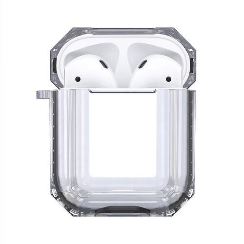 New For Apple AirPods2 Case Clear Transparent Silicone Shoc