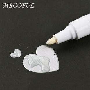 12colors/set Metallic Paint Marker Permanent Art Markers DI