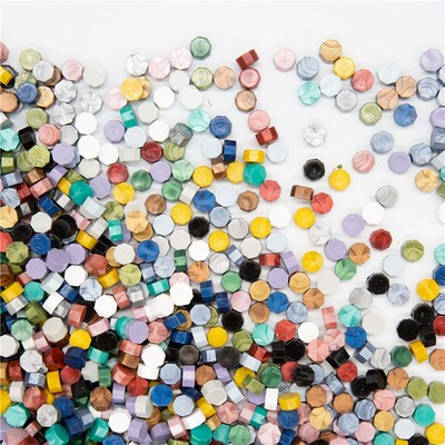 100pcs mixed Sealing Wax Seal beans Stamp Beads for vintage