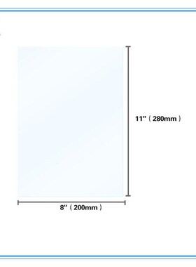 280*200*0.15mm Photon mono x Fep Film Wanhao Uv Light Fep F