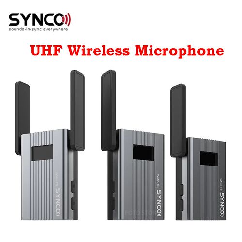 SYNCO WMic TS Mini Wireless lapel Mic  UHF Wireless Microph