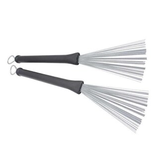 High Quality Adjustable 2 Pcs Drum Brush Stick Wire Set Retr