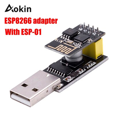 ESP01 Programmer Adapter UART GPIO0 ESP-01 ESP-01S Adaptater