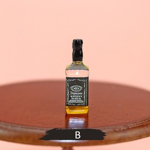 RC Car Accessories Decoration Mini Resin Whisky Bottle Model