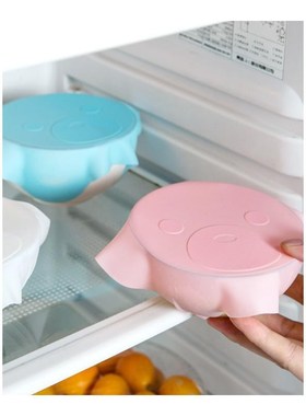 Hot Reusable Silicone Wrap Stretch Lid Grip Food Fresh Keepi
