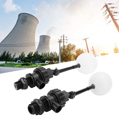3/4 1 Inch Plastic Float Ball Valve Male Thread Detachable