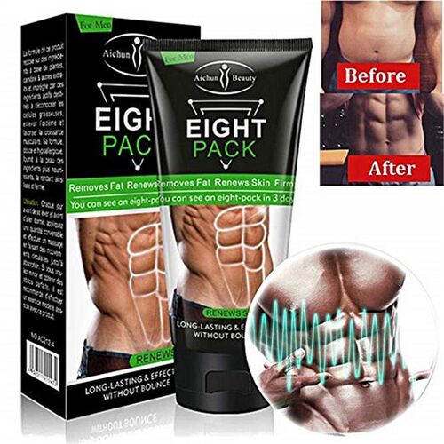 Men Stronger Muscle Cream Waist Torso Smooth Lines Press Fit