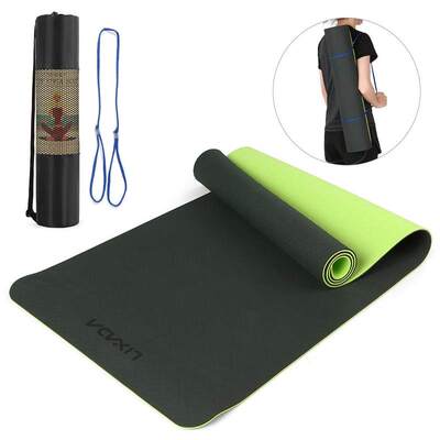 Lixada 72.05×24.01in TPE Yoga Mat 8MM Thicken Portable