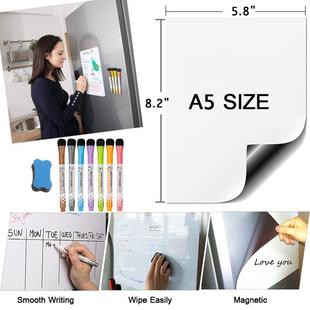 Magnetic Whiteboard Dry Erase Board Fridge Magnet White Boar