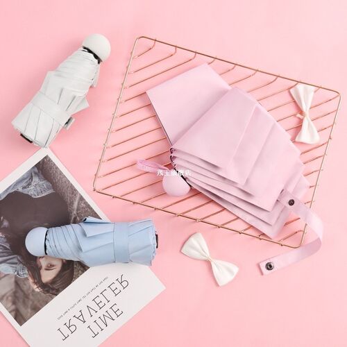 Mini Pocket umbrella sun protection Fashion Folding Rain par