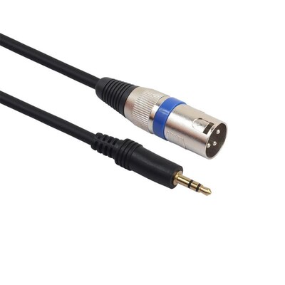 3m 3.5mm Jake Stereo Male Plug Connector Cable to Microphon