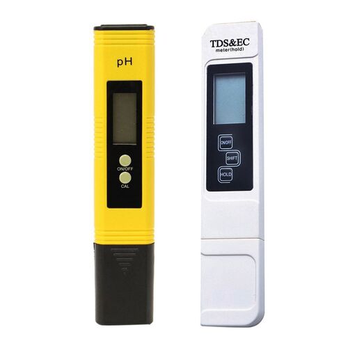 2 Pcs Digital Pocket PH Meter TDS 0.1 pH Water Tester Meter