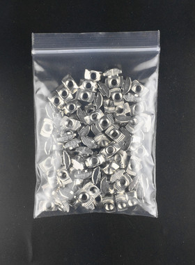 100pcs M3/M4/M5*10*6  20/30/40 Series Slot T-nut Sliding T H