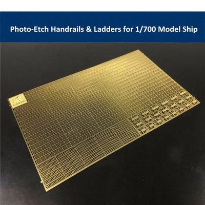 Photo-Etched PE Handrail & Ladder for 1/700 Model Ship C
