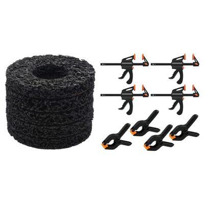 5Pcs Abrasive Tools 115mm Strip Wheels Paint Rust Removal Cl