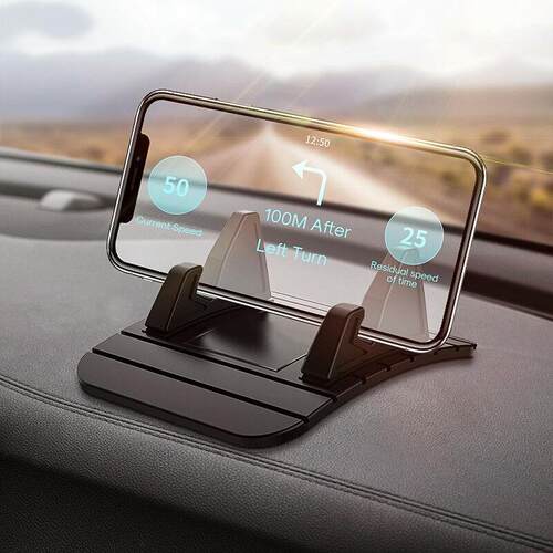 Robotsky Car Dashboard Non-slip Mat Silicone Mount Phone Hol