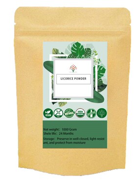 organic Licorice powder  natural ?Licorice root powd
