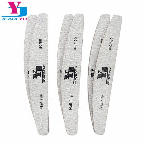 50pcs/lot Grey Nail Files Sanding For Nail Art Tips 80/100/