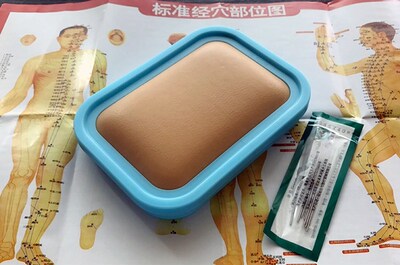 acupuncture skill practice simulation skin model acupunctur