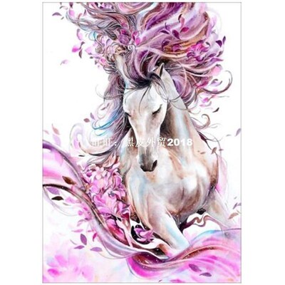 Colorful Horse 5D Diamond Painting DIY Embroidery Cross Stit