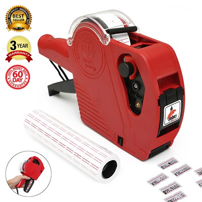 MX-5500 EOS 8 Digits Price ag Labeller Label Paper + 2 Ink R