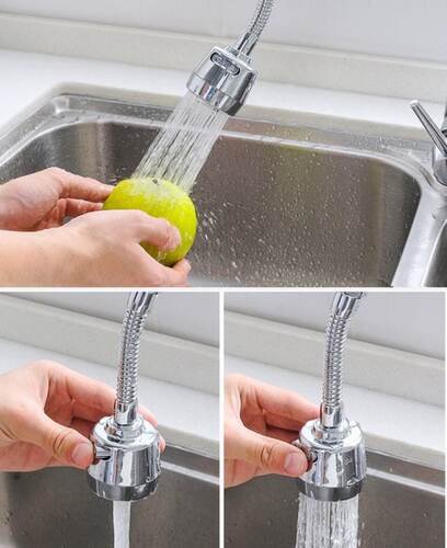 Shower Head 360 Degree Rotating Faucet Supercharged Shower H