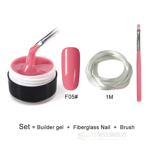 15ml camouflage Builder Gel Soak Off V jelly Poly gel High Q