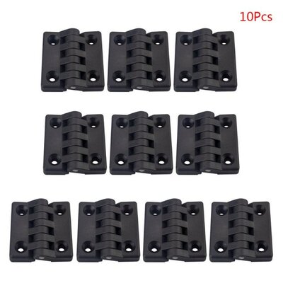 10PCS Plastic Butt Hinge Drawer Jewellery Case Hinges for Wo