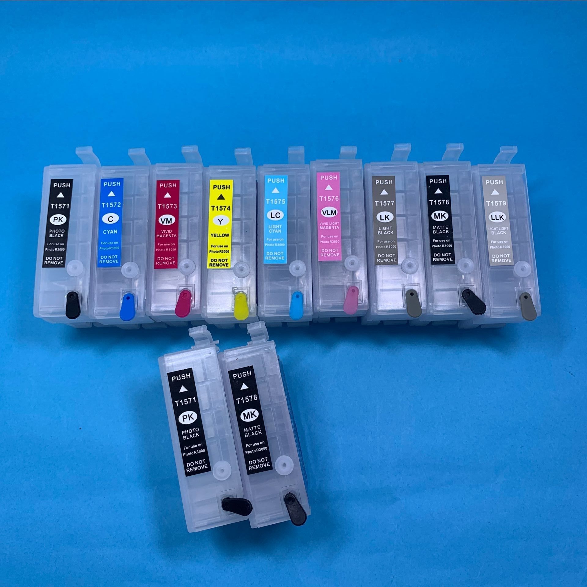 yoa 157 empty refillable ink cartridge 1571 - 1579 for epson