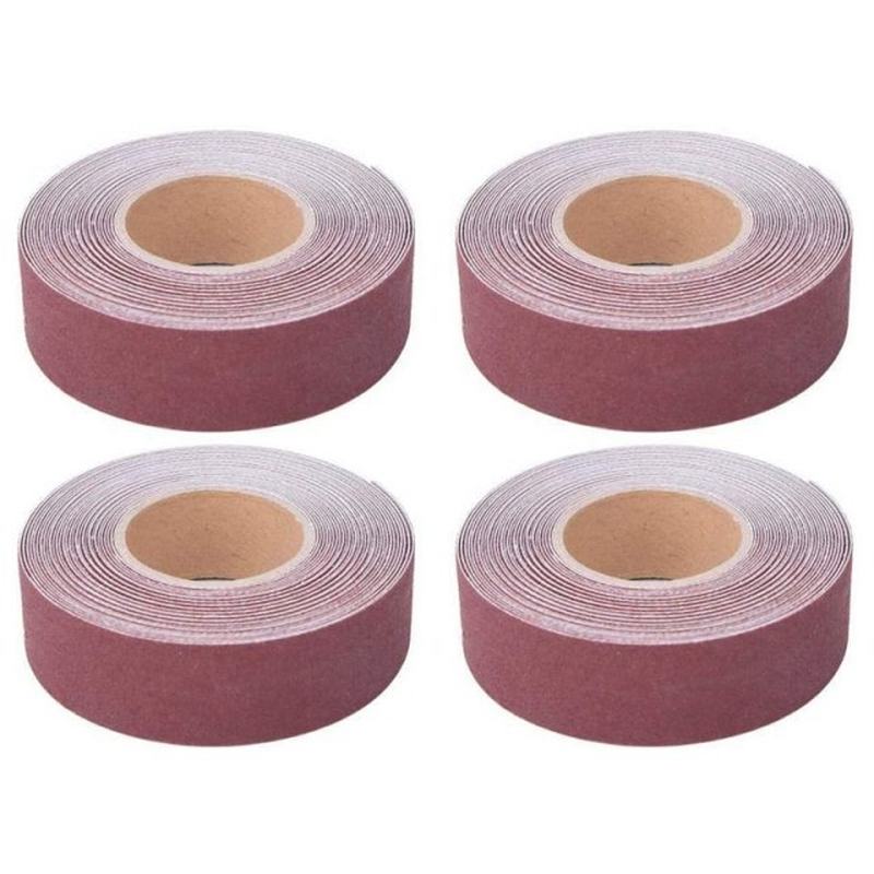 4PCS Sanding Belt Boxed Corrugated Cloth Roll Soft Emery Rol