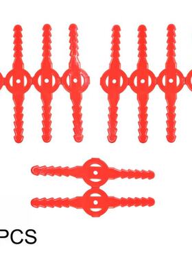 10Pcs Brushcutter Plastic Blade Grass Trimmer Head Replaceme