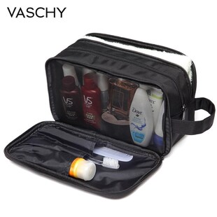 VASCHY Waterproof Toiletry Bag Men Women Travel Hanging Org