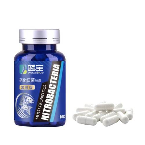 50Pcs/Bottle Aquarium Nitrifying Bacteria Concentrated Capsu