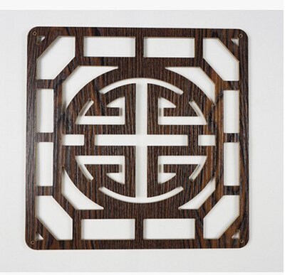 6pcs 29CMX29CM Hanging Screens Creative carved hollow partit