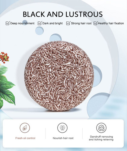 Organic Shampoo Bar Soap Hair Growth Solid Conditioner Natu