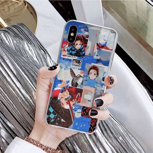 Kimetsu No Yaiba Demon Slayer Anime  Phone Case For iPhone