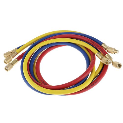 R134a R22 R410a AC Manifold Gauge 5FT Hose Air Conditioner