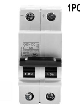 1PC 50A DC Circuit Breaker MCB Solar Bipolar Type C 6KA 250V