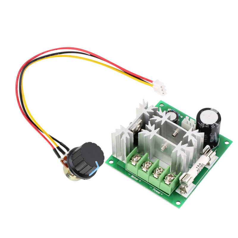 New DC 6V-90V 15A DC Motor Speed Control PWM Switch Controll