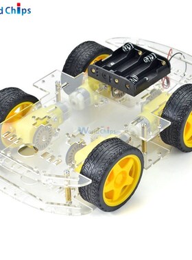 Smart Car Kit 4WD Smart Robot Car Chassis Kits Car With Spee