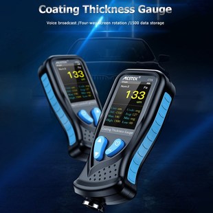 Coating Thickness Gauge 0.1 Micron / 0-1300μm Car Paint F