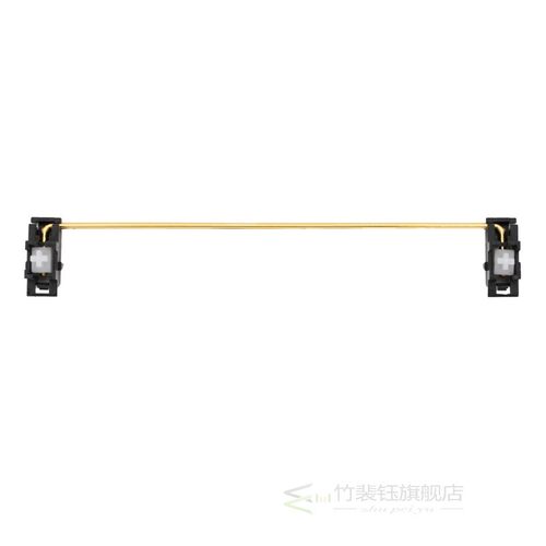 Everglide Panda Black White Gold Plated Plate Mounted Stabil