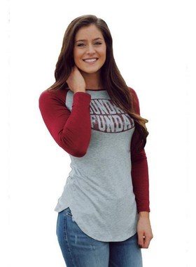 -Hot Sale T Shirt Women Tops Color Block Letter Print Irreg