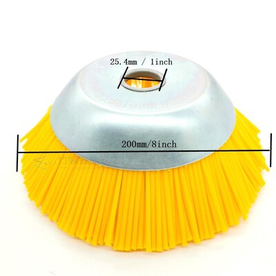 200mm/8Inch Nylon Straw Rope Trimmer Head Grass Brush Cutter