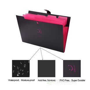 Folder A4 Document Bag 5 Pockets Folder Documents Organizer
