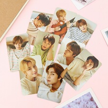 9Pcs/Set NCT 127 Photo Card Poster Lomo Cards Self Made Pap