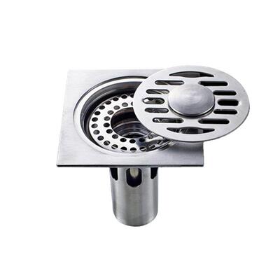 Floor Drain Anti-Odor Shower Drain Anti-clogging Hair Stoppe