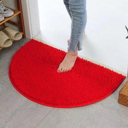 Non-Slip Bath Mat Fashion Soft Plush Doormat Water Absorbent
