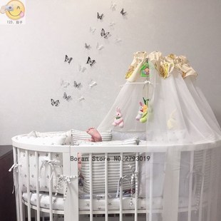 36pcs 3D Crystal Butterfly Wall Stickers Creative Butterfli