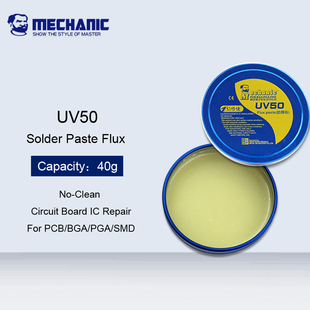 MECHANIC 40G UV50 No Clean Solder Flux Solder paste Circuit